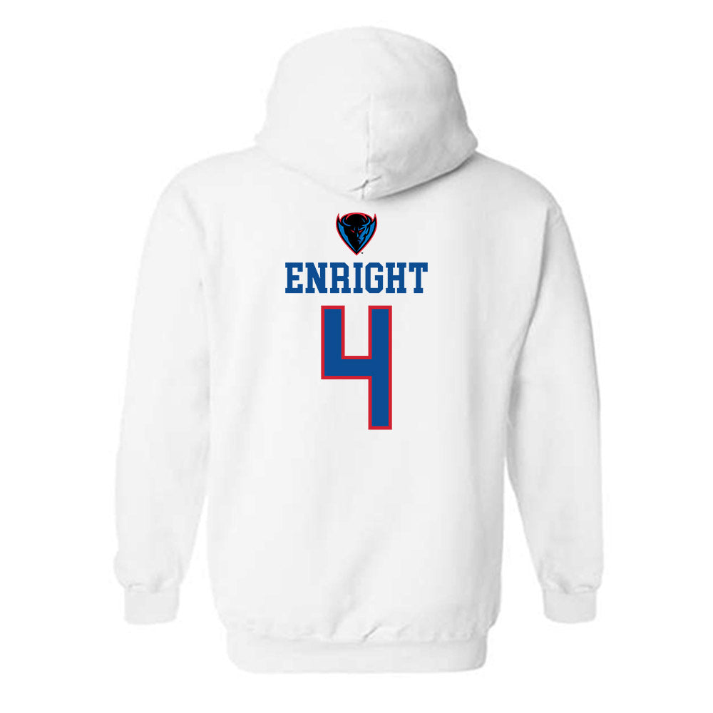 DePaul - NCAA Men's Basketball : Conor Enright - Hooded Sweatshirt