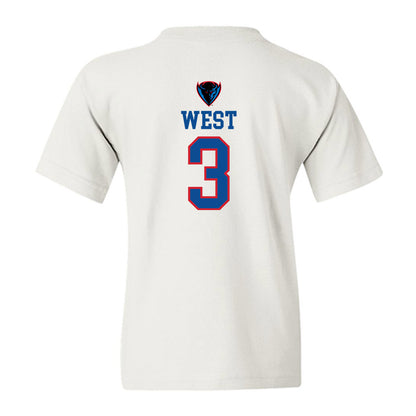 DePaul - NCAA Women's Basketball : Alayna West - Classic Shersey Youth T-Shirt-1