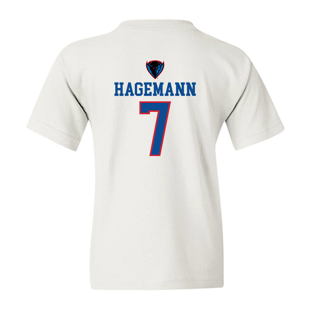 DePaul - NCAA Women's Basketball : Devin Hagemann - Classic Shersey Youth T-Shirt-1
