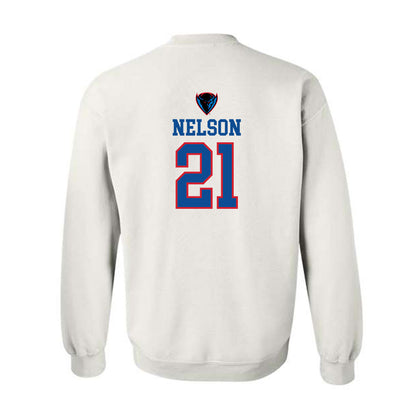 DePaul - NCAA Women's Basketball : Natiah Nelson - Classic Shersey Crewneck Sweatshirt-1