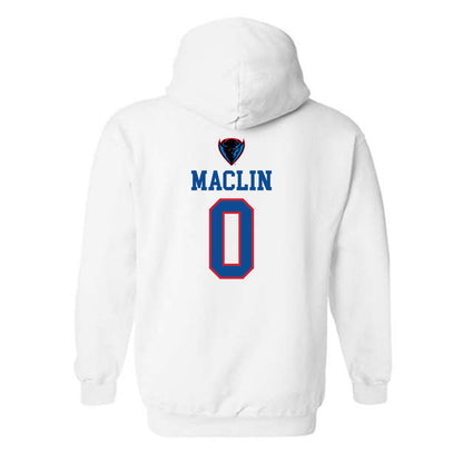 DePaul - NCAA Men's Basketball : Brandon Maclin - Classic Shersey Hooded Sweatshirt-1