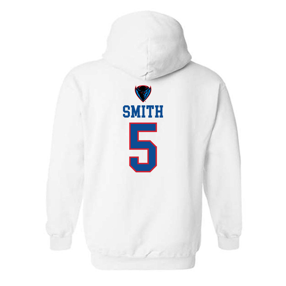 DePaul - NCAA Men's Basketball : RJ Smith - Classic Shersey Hooded Sweatshirt-1