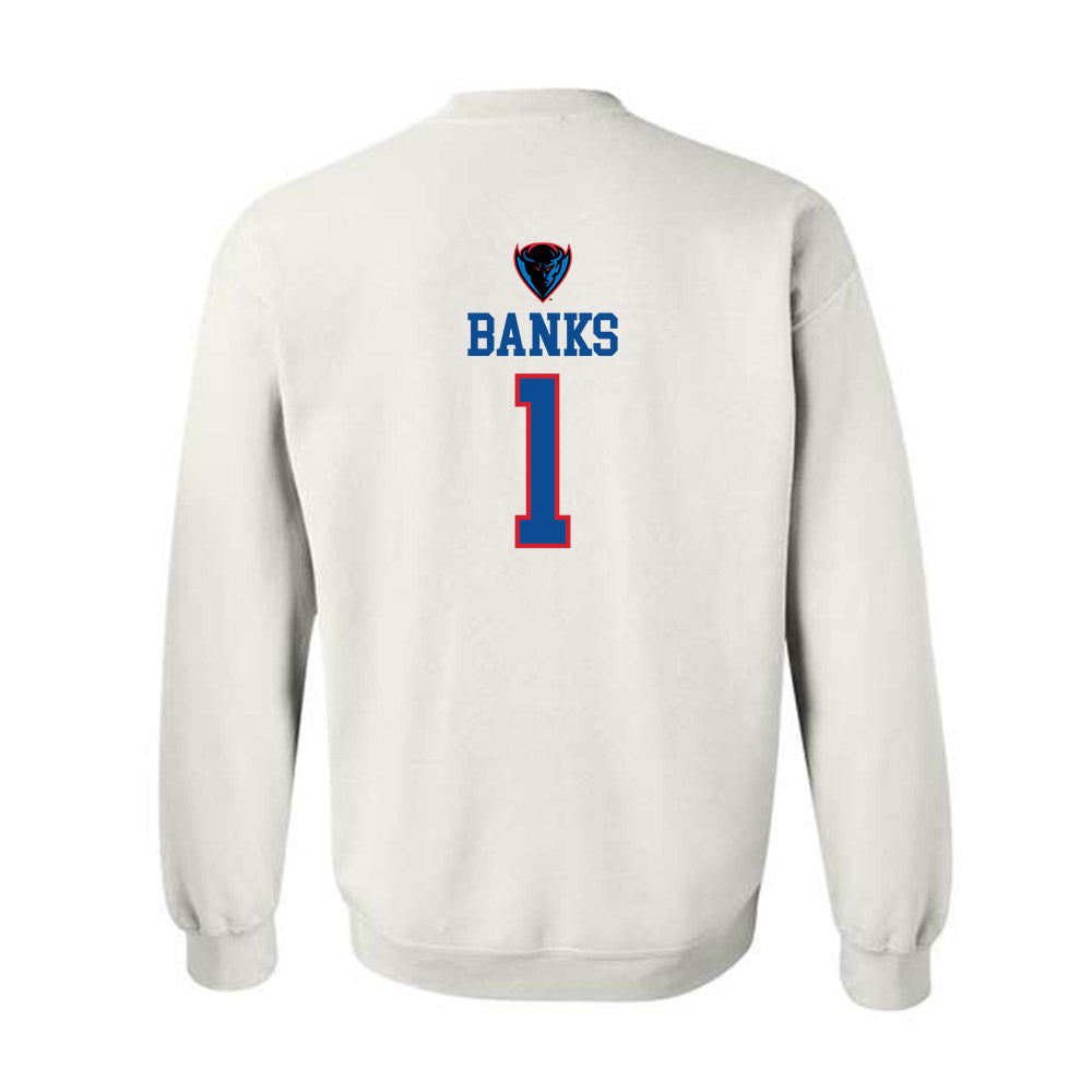 DePaul - NCAA Men's Basketball : Kaleb Banks - Classic Shersey Crewneck Sweatshirt-1