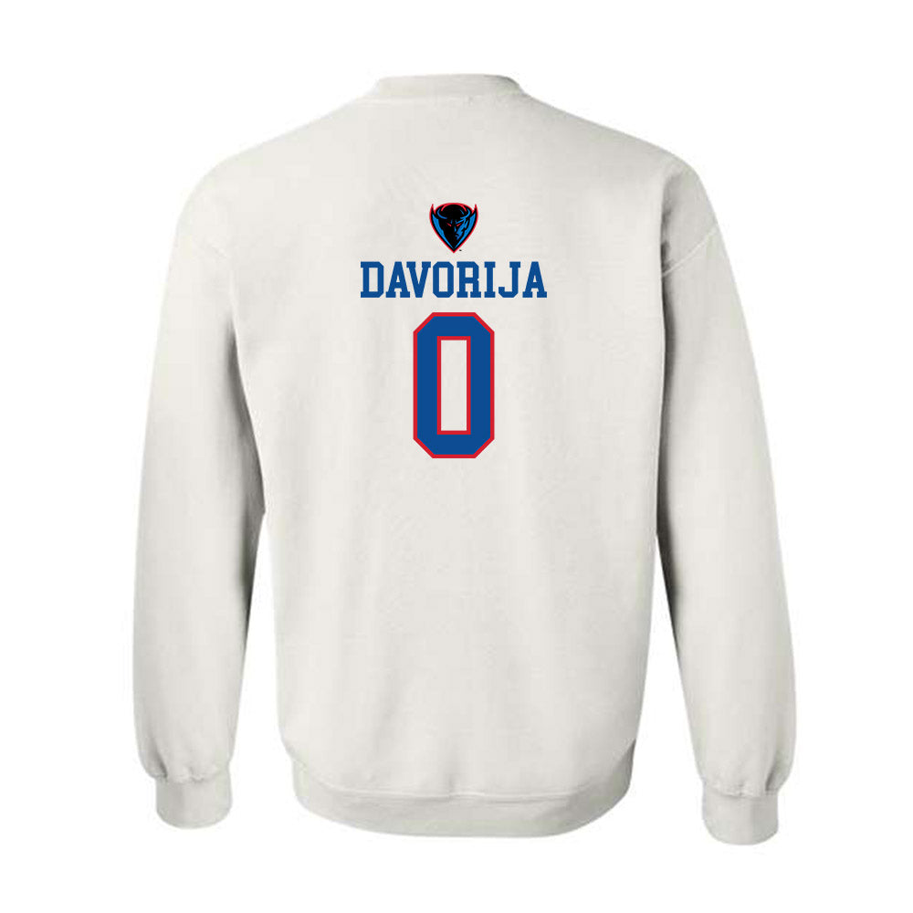 DePaul - NCAA Women's Basketball : Gina Davorija - Classic Shersey Crewneck Sweatshirt-1