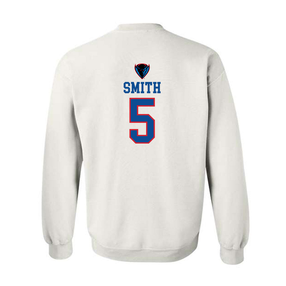 DePaul - NCAA Men's Basketball : RJ Smith - Classic Shersey Crewneck Sweatshirt-1