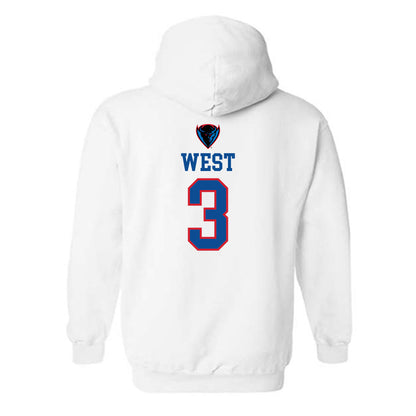 DePaul - NCAA Women's Basketball : Alayna West - Classic Shersey Hooded Sweatshirt-1