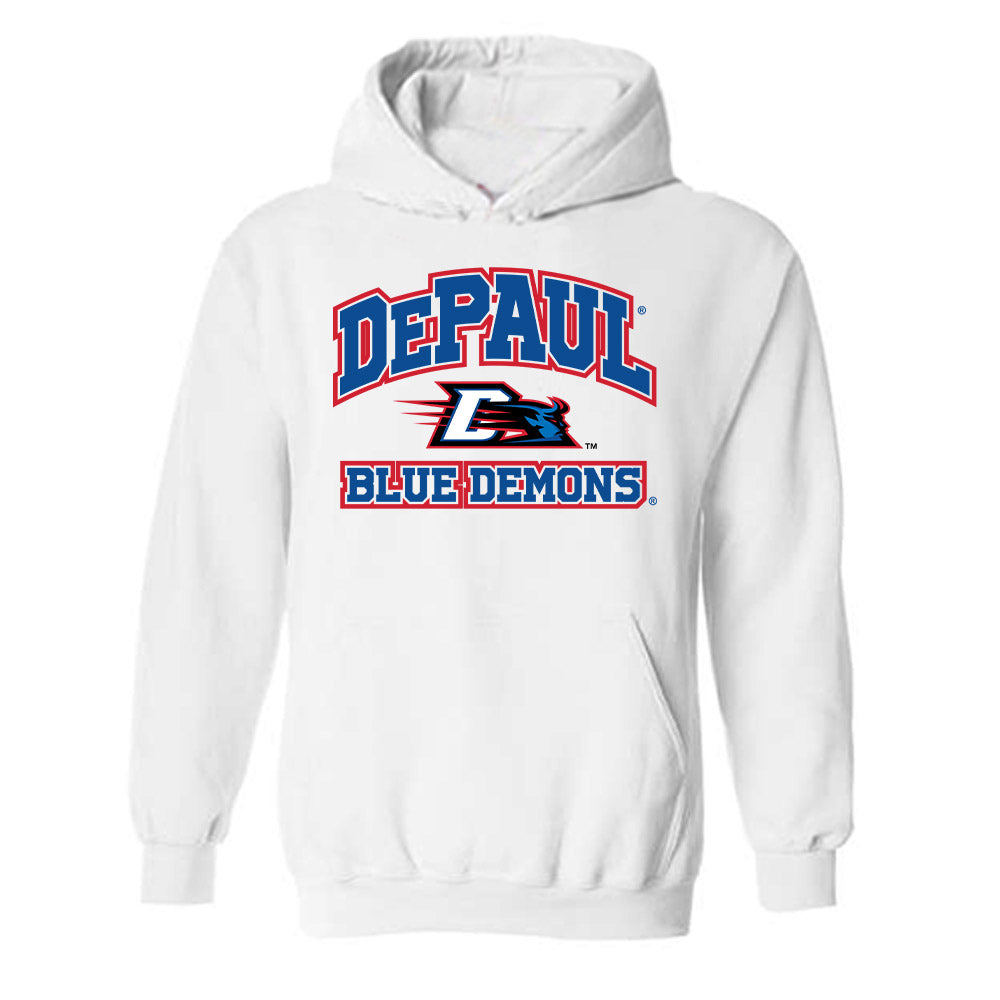 DePaul - NCAA Men's Basketball : Nate Kasher - Classic Shersey Hooded Sweatshirt