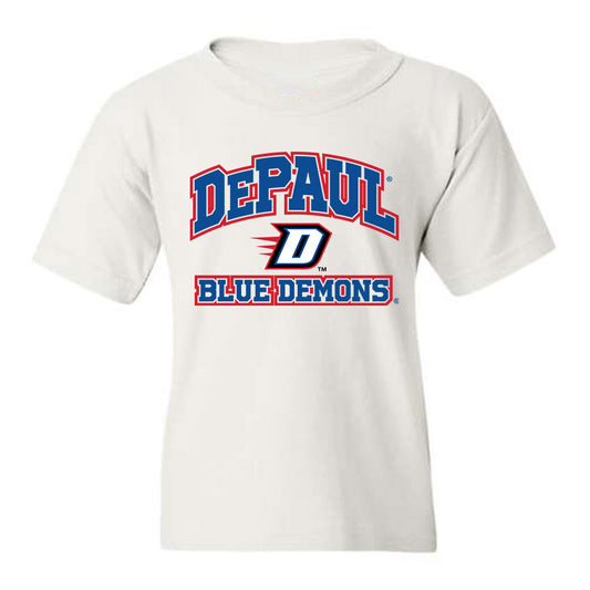 DePaul - NCAA Men's Basketball : Nate Kasher - Classic Shersey Youth T-Shirt