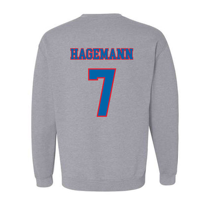 DePaul - NCAA Women's Basketball : Devin Hagemann - Classic Shersey Crewneck Sweatshirt-1