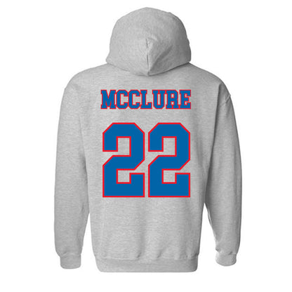 DePaul - NCAA Men's Basketball : Kruz McClure - Classic Shersey Hooded Sweatshirt-1