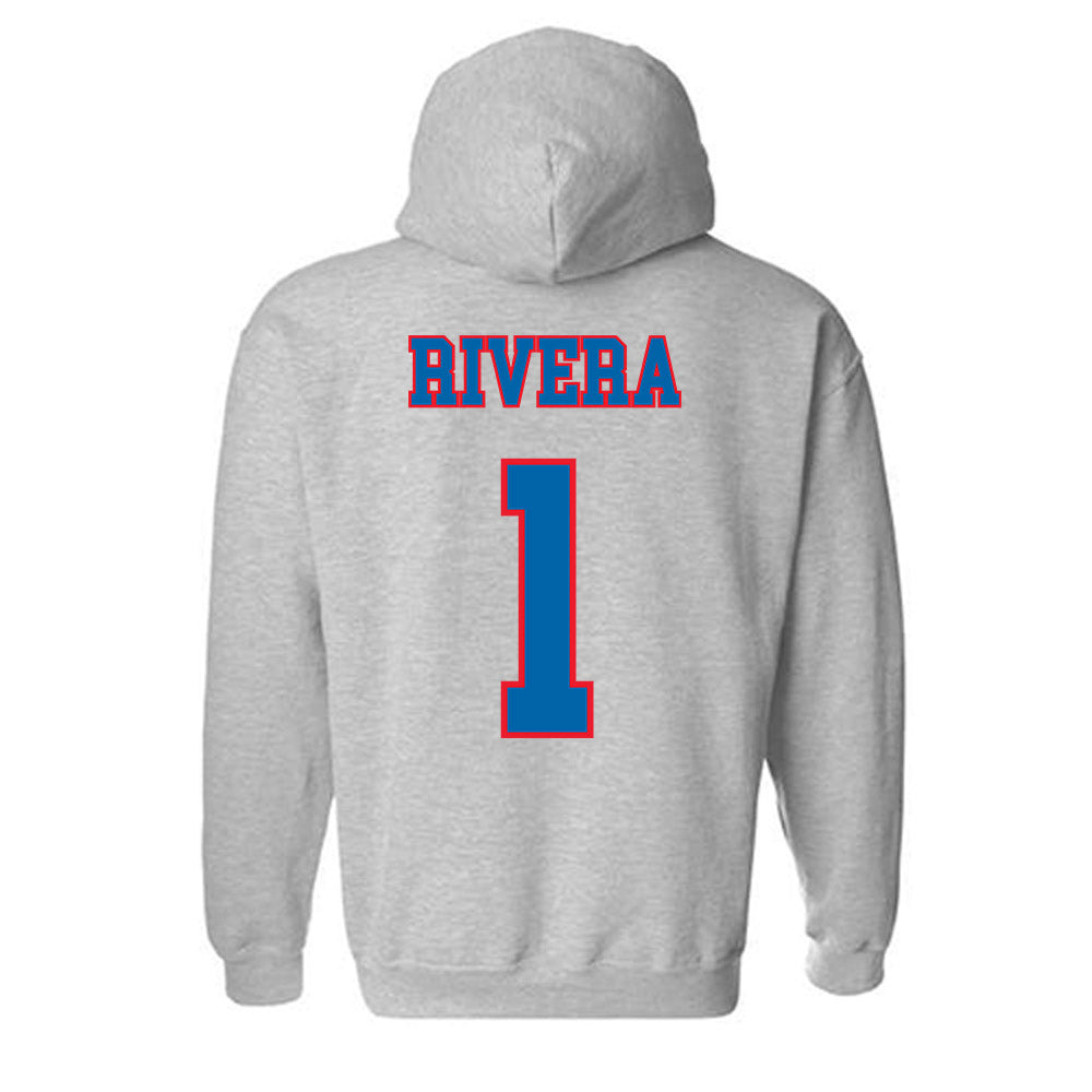 DePaul - NCAA Men's Basketball : Isaiah Rivera - Classic Shersey Hooded Sweatshirt