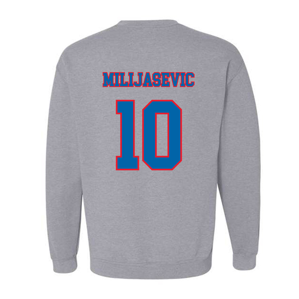 DePaul - NCAA Men's Basketball : Ilija Milijasevic - Classic Shersey Crewneck Sweatshirt-1
