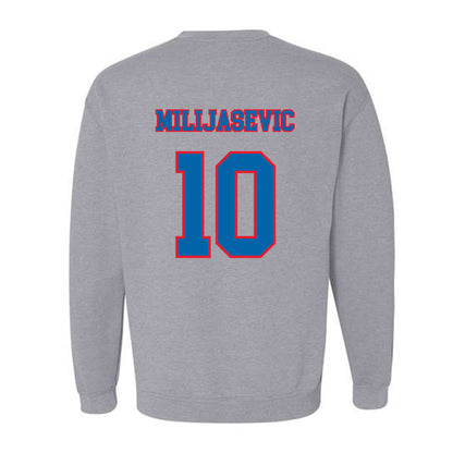 DePaul - NCAA Men's Basketball : Ilija Milijasevic - Classic Shersey Crewneck Sweatshirt-1