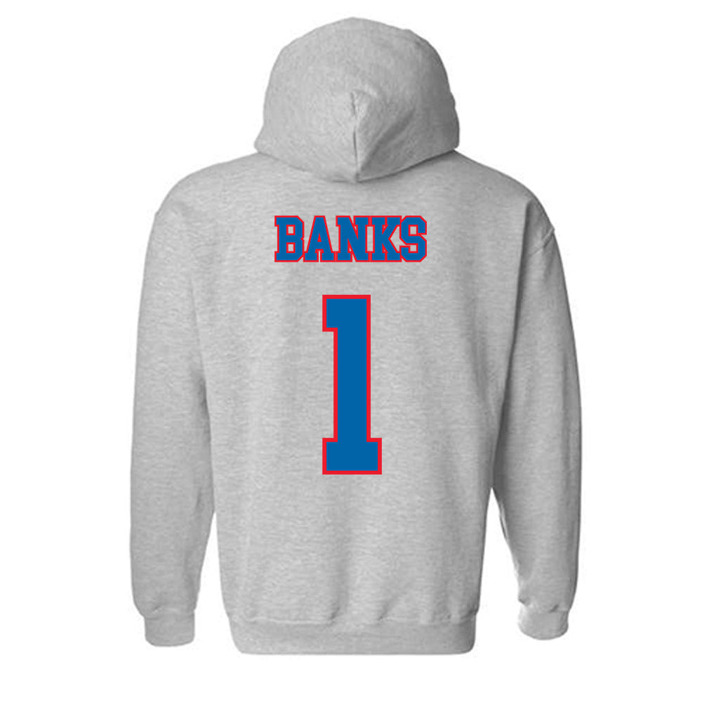 DePaul - NCAA Men's Basketball : Kaleb Banks - Classic Shersey Hooded Sweatshirt-1