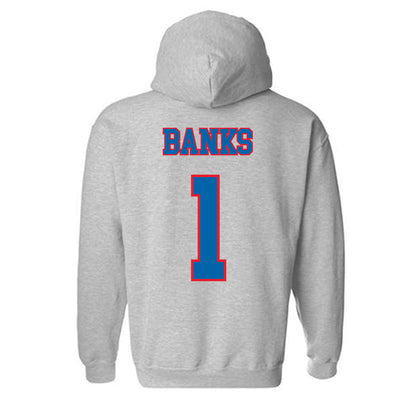 DePaul - NCAA Men's Basketball : Kaleb Banks - Classic Shersey Hooded Sweatshirt-1