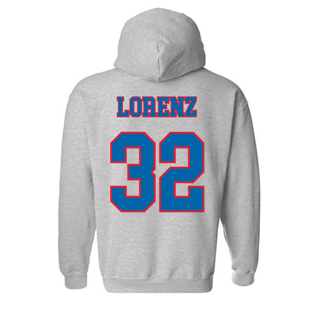 DePaul - NCAA Men's Basketball : Jeremy Lorenz - Classic Shersey Hooded Sweatshirt-1