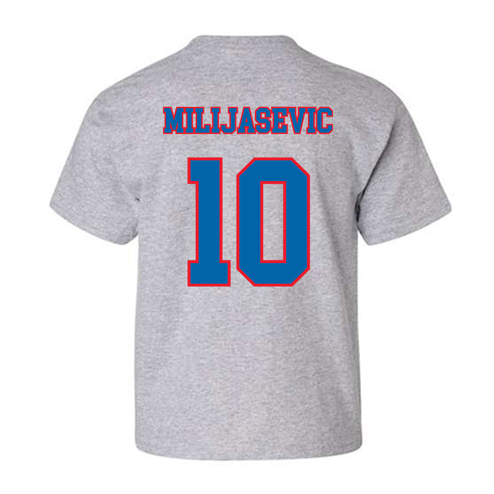 DePaul - NCAA Men's Basketball : Ilija Milijasevic - Classic Shersey Youth T-Shirt-1