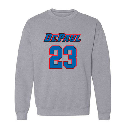 DePaul - NCAA Men's Basketball : David Thomas - Classic Shersey Crewneck Sweatshirt