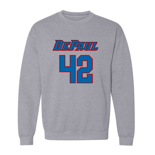 DePaul - NCAA Men's Basketball : David Skogman - Classic Shersey Crewneck Sweatshirt