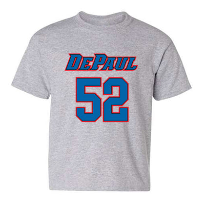DePaul - NCAA Men's Basketball : Amsal Delalic - Classic Shersey Youth T-Shirt-0