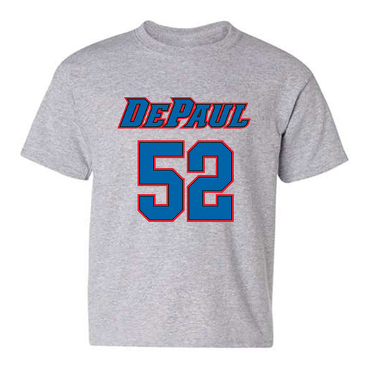 DePaul - NCAA Men's Basketball : Amsal Delalic - Classic Shersey Youth T-Shirt-0
