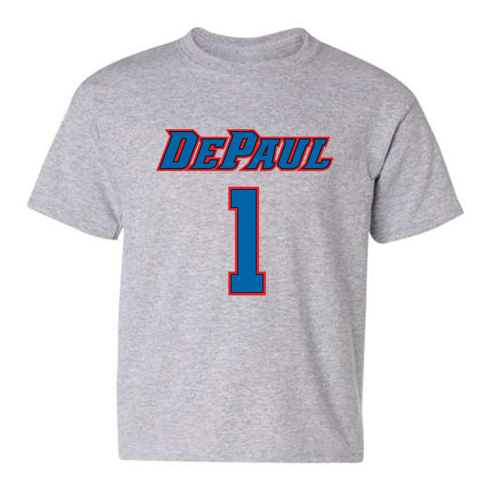 DePaul - NCAA Men's Basketball : Isaiah Rivera - Classic Shersey Youth T-Shirt