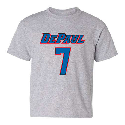 DePaul - NCAA Women's Basketball : Devin Hagemann - Classic Shersey Youth T-Shirt-0
