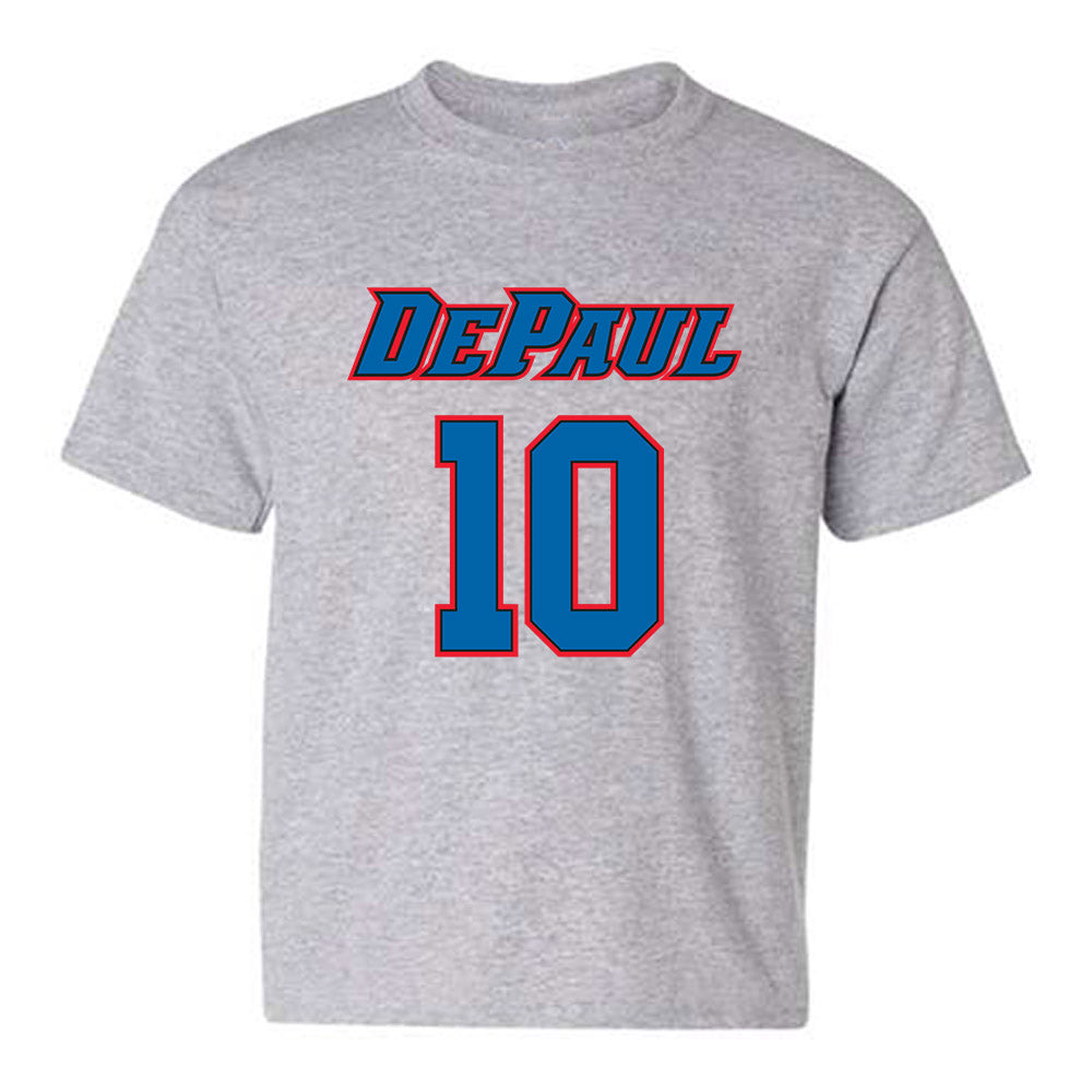 DePaul - NCAA Men's Basketball : Ilija Milijasevic - Classic Shersey Youth T-Shirt-0