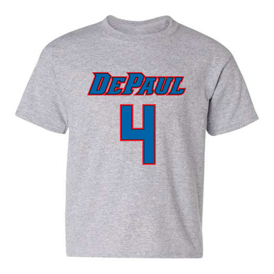 DePaul - NCAA Men's Basketball : Conor Enright - Youth T-Shirt