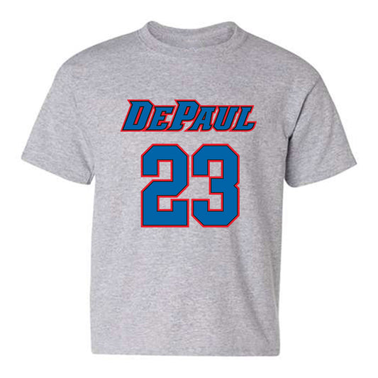 DePaul - NCAA Women's Basketball : Michelle Ojo - Classic Shersey Youth T-Shirt-0
