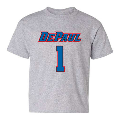 DePaul - NCAA Men's Basketball : Kaleb Banks - Classic Shersey Youth T-Shirt-0