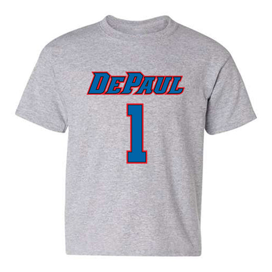 DePaul - NCAA Women's Basketball : Aizhanique Mayo - Classic Shersey Youth T-Shirt-0