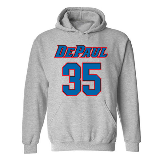 DePaul - NCAA Men's Basketball : NJ Benson - Classic Shersey Hooded Sweatshirt