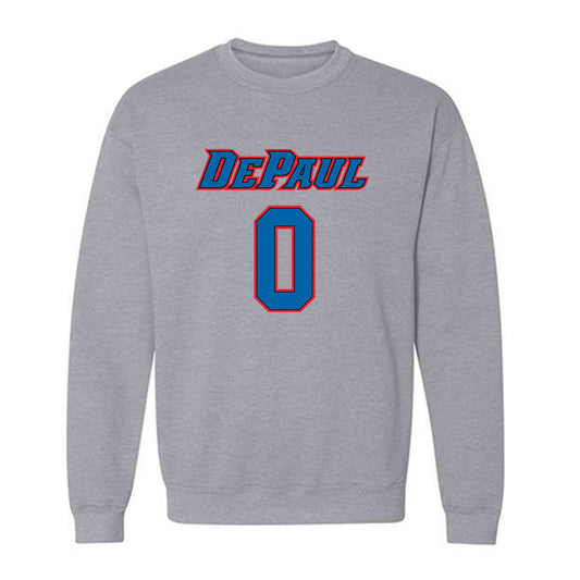 DePaul - NCAA Men's Basketball : Brandon Maclin - Classic Shersey Crewneck Sweatshirt-0