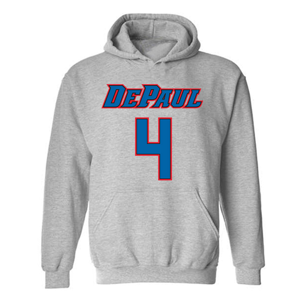 DePaul - NCAA Men's Basketball : Conor Enright - Hooded Sweatshirt