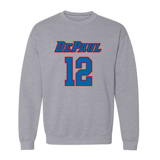 DePaul - NCAA Women's Basketball : Ellery Minch - Classic Shersey Crewneck Sweatshirt-0