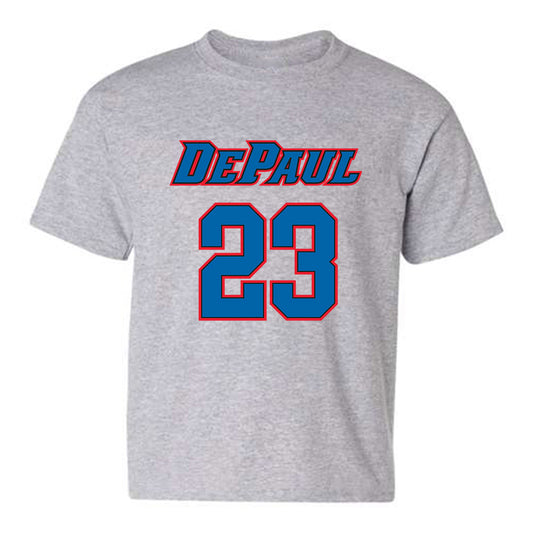 DePaul - NCAA Men's Basketball : David Thomas - Classic Shersey Youth T-Shirt