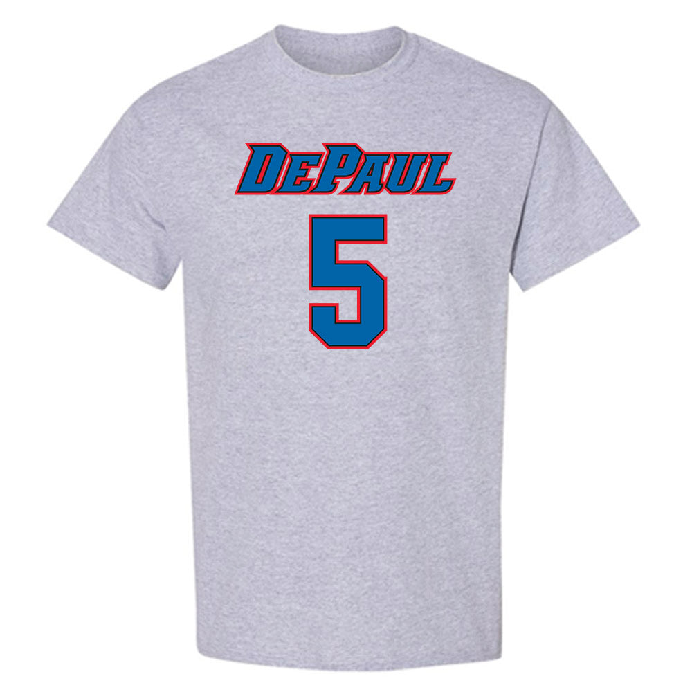 DePaul - NCAA Men's Basketball : RJ Smith - Classic Shersey T-Shirt-0