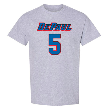 DePaul - NCAA Men's Basketball : RJ Smith - Classic Shersey T-Shirt-0