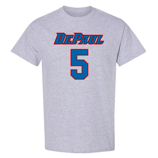 DePaul - NCAA Men's Basketball : RJ Smith - Classic Shersey T-Shirt-0