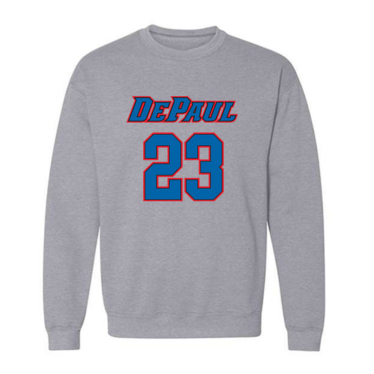DePaul - NCAA Women's Basketball : Michelle Ojo - Classic Shersey Crewneck Sweatshirt-0