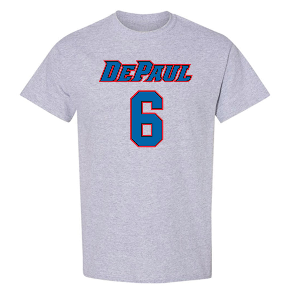 DePaul - NCAA Men's Basketball : Jonas Johnson - Classic Shersey T-Shirt-0