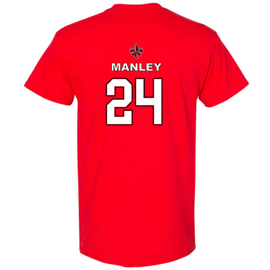 Louisiana - NCAA Women's Basketball : Mikaylah Manley - Sports Shersey T-Shirt-0