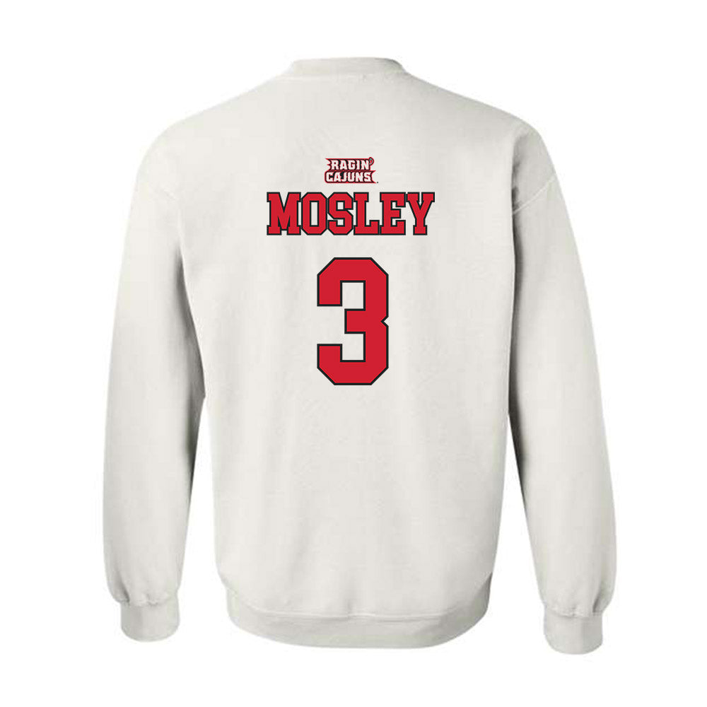 Louisiana - NCAA Women's Basketball : Stephanie Mosley - Sports Shersey Crewneck Sweatshirt-1