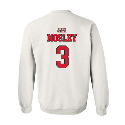 Louisiana - NCAA Women's Basketball : Stephanie Mosley - Sports Shersey Crewneck Sweatshirt-1