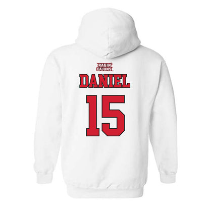 Louisiana - NCAA Women's Basketball : Imani Daniel - Sports Shersey Hooded Sweatshirt-1
