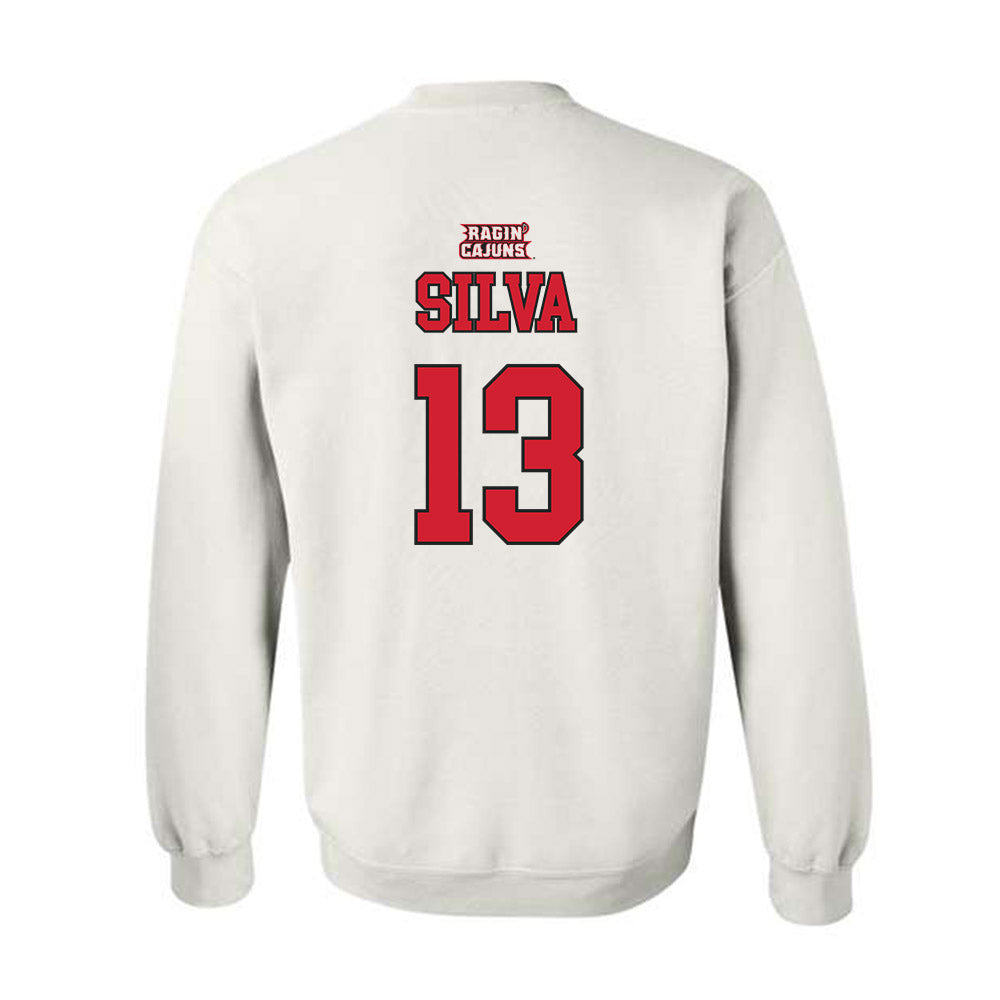 Louisiana - NCAA Women's Basketball : Bianca Silva - Sports Shersey Crewneck Sweatshirt-1