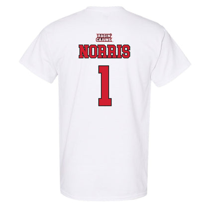Louisiana - NCAA Women's Basketball : Kahlen Norris - Sports Shersey T-Shirt-1
