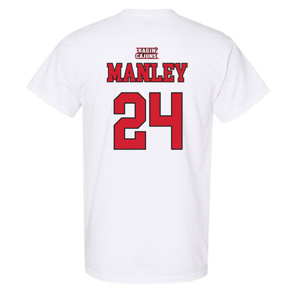 Louisiana - NCAA Women's Basketball : Mikaylah Manley - Sports Shersey T-Shirt-1
