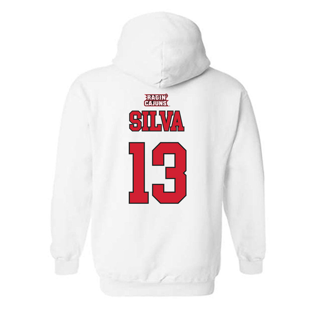 Louisiana - NCAA Women's Basketball : Bianca Silva - Sports Shersey Hooded Sweatshirt-1